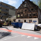 Abrissarbeiten Liechtensteinerstrasse