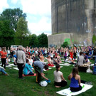 Leserreporterin besucht 1. Yoga-Convention im Wiener Augarten