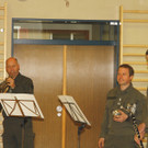 Militärmusik zu Gast in der Volksschule Silbertal