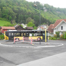 Busendhaltestelle Hub