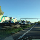 A14: Unfall sorgt für Stau