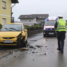 Frontalcrash in Pischelsdorf