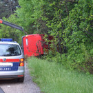 Ein Verletzter bei Verkehrsunfall auf der B17