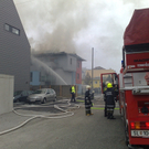 Großbrand in Mehrparteienhaus