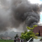 Großeinsatz bei Brand in Natschbach