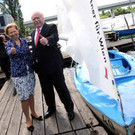 Saison-Eröffnung an der Alten Donau: Michael Häupl und Brigitte Jank