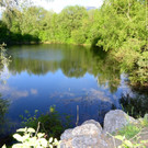 Aussichtsplattform im Sauwinkel