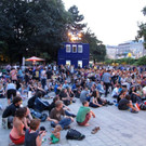 Kino unter Sternen: Eindrücke vom Wiener Karlsplatz