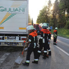 Reifenplatzer auf A8