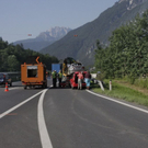 Urlauberehepaar überschlägt sich mit Auto auf A10