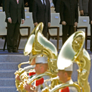 Parade zum Nationalfeiertag in Paris