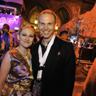 Beim Life Ball im Rathaus