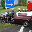 Zwei Verletzte bei schwerem Unfall auf der A1 in Niederösterreich