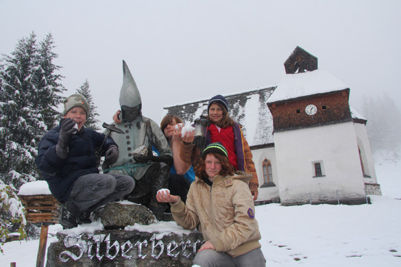 Abwechslungsreiches Programm für die Kinderdorf-Kinder am Kristberg.