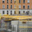 Arbeiten am neuen Montforthaus