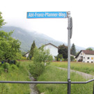 Abt-Franz-Pfanner- Weg, Achstraße und Altacher Weg