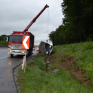 Lkw-Unfall auf der A1 in Niederösterreich
