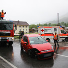 Frontalcrash auf B21