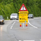 Senderstraße wegen Überflutung gesperrt