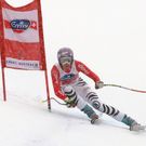 Ski Alpin: Abfahrt der Damen in Crans Montana