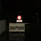 Hochwasserschutz errichtet