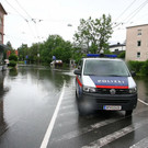 Hochwasser: Petersbrunnstraße gesperrt