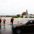 Hochwasser in Oberndorf