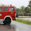 Hochwasser Mangfall Kolbermoor