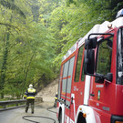 Erdrutsch auf auf L14 - 02.06.2013