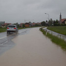 Hochwasser in Oberndorf