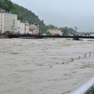 Stadt Salzburg versinkt