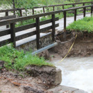 Hochwasser in Hintersee (BGL)