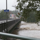 Hochwasser in Braunau: Innbrücke gesperrt
