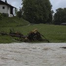 Hochwasser: Ruhpolding abgeschnitten