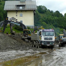 Räumungsarbeiten bei B311