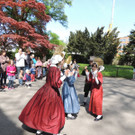   Präsentation im Park