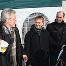 OEVP Rankweil Abschluss-Frühstücksbuffet auf dem Marktplatz