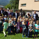 Spatenstich Kinder-Campus Schlins