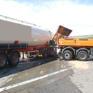 Schwerer Lkw-Unfall auf der A1 in Niederösterreich
