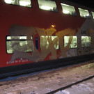 Sachbeschädigung an Zügen