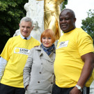 "Blindlauf" im Wiener Stadtpark für den Vienna Night Run 