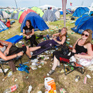 Nova Rock 2013: Chaos und Müll am Gelände (sonntag)