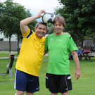 Fußballspiel Kirche gegen Politiker