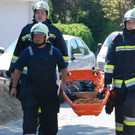 Arbeitsunfall in Niederösterreich: Bauarbeiter von der Feuerwehr aus Notlage befreit