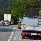 Auffahrunfall auf der B11 in Groisbach