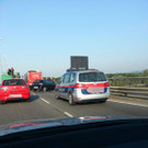 Unfall auf der Floridsdorfer Brücke