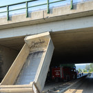 Lkw rammte Unterführung in Melk 