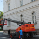 Letzte Außenarbeiten