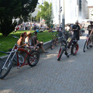 Critical Mass: Leserreporter beim Naked Bike Ride in Wien