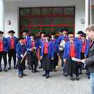 Drehen des Werbefilms "Die Spezies Musikant"